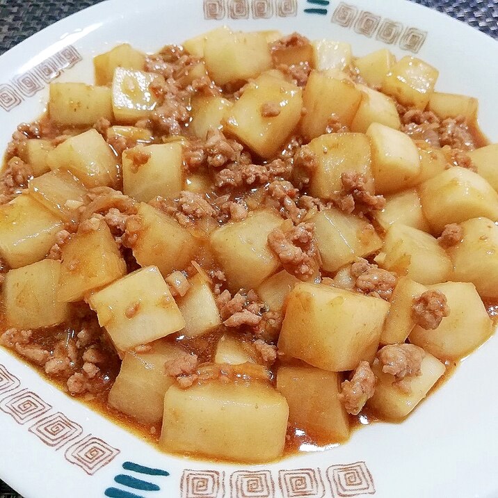 基本の麻婆大根